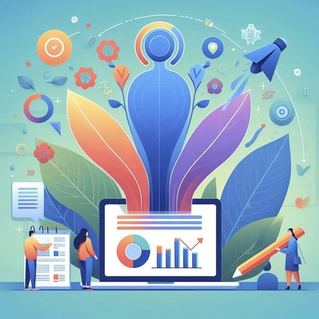 A lead nurture campaign image